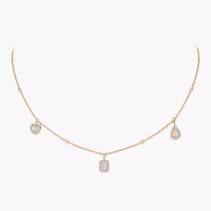 [KELA]TRIFECTA CHARM NECKLACE