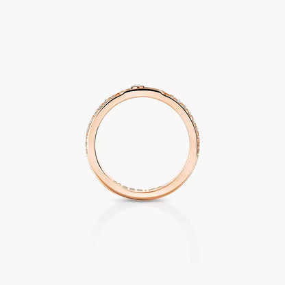 [KELA]MOVE JOAILLERIE PAVÉ DIAMOND WEDDING RING
