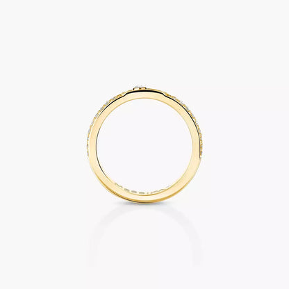 [KELA]MOVE JOAILLERIE PAVÉ DIAMOND WEDDING RING