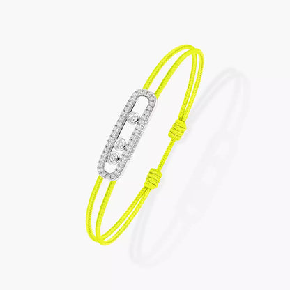 [KELA]CARE(S) PAVÉ CORD BRACELET