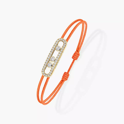 [KELA]CARE(S) PAVÉ CORD BRACELET
