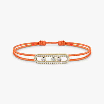 [KELA]CARE(S) PAVÉ CORD BRACELET