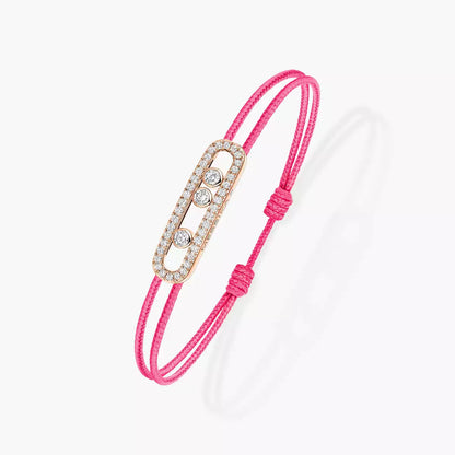 [KELA]CARE(S) PAVÉ CORD BRACELET