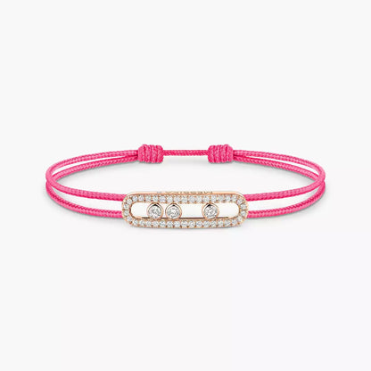 [KELA]CARE(S) PAVÉ CORD BRACELET