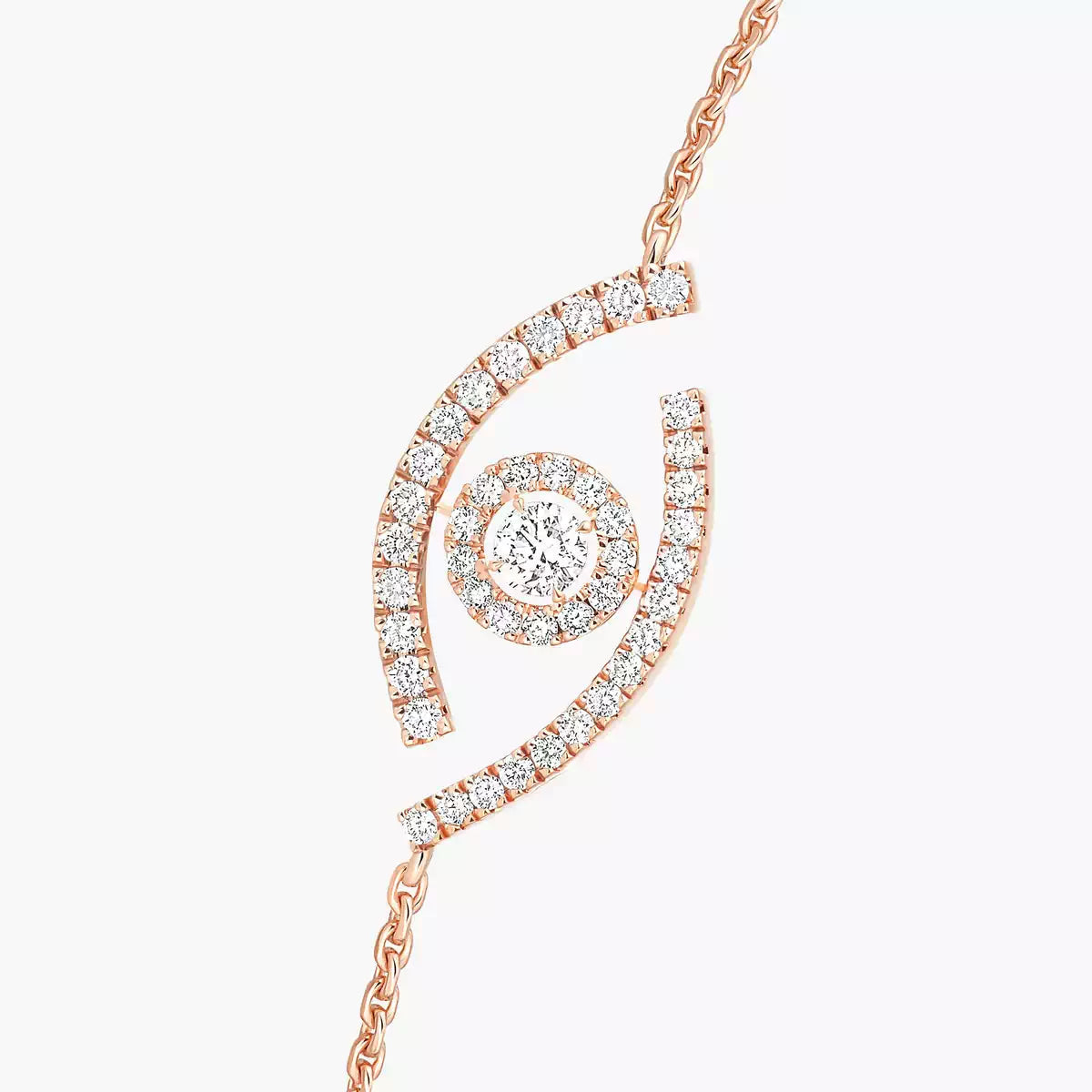 [KELA]LUCKY EYE PAVÉ-SET DIAMOND BRACELET