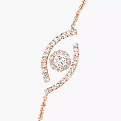 [KELA]LUCKY EYE PAVÉ-SET DIAMOND BRACELET