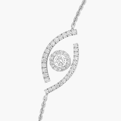 [KELA]LUCKY EYE PAVÉ-SET DIAMOND BRACELET