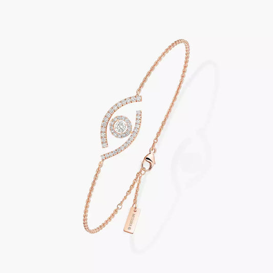 [KELA]LUCKY EYE PAVÉ-SET DIAMOND BRACELET