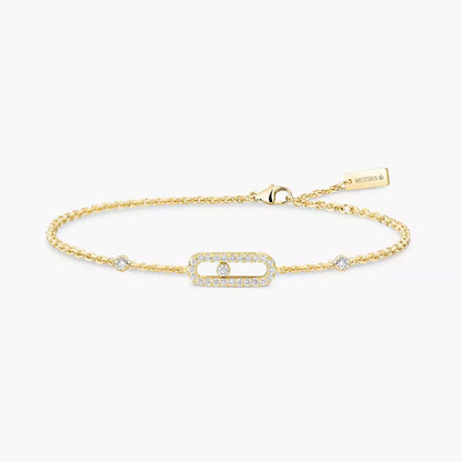 [KELA]MOVE UNO DIAMOND BRACELET