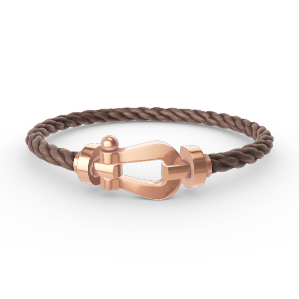 [KELA]FORCE LARGE HORSESHOE BRACELET - ROSE GOLD