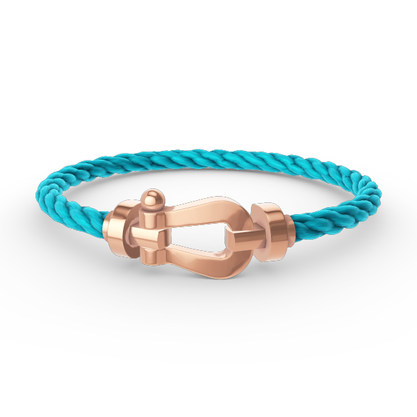 [KELA]FORCE LARGE HORSESHOE BRACELET - ROSE GOLD