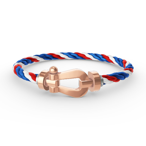 [KELA]FORCE LARGE HORSESHOE BRACELET - ROSE GOLD