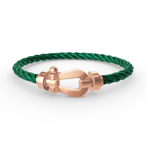 [KELA]FORCE LARGE HORSESHOE BRACELET - ROSE GOLD