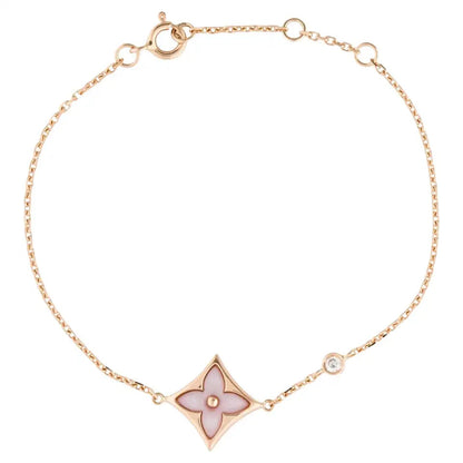 [KELA]STAR 1 DIAMOND ROSE GOLD BRACELET