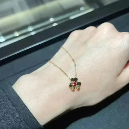 [KELA]FRIVOLE FLORAL CHARM NECKLACE
